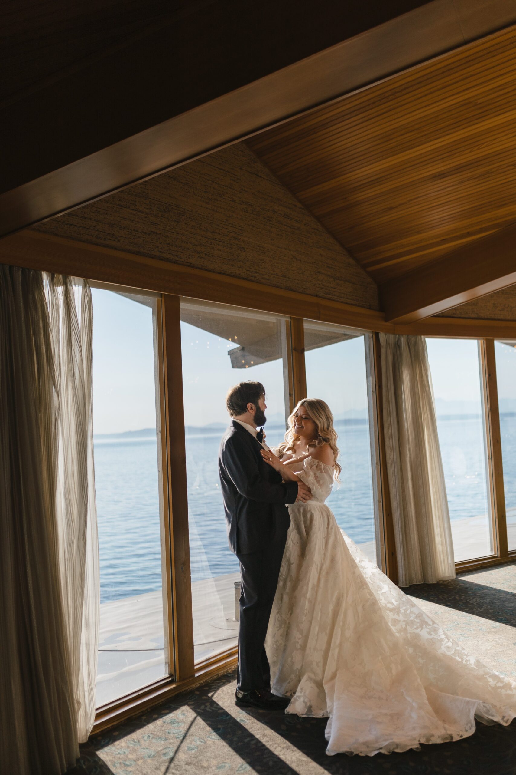 wedding at the edgewater hotel
